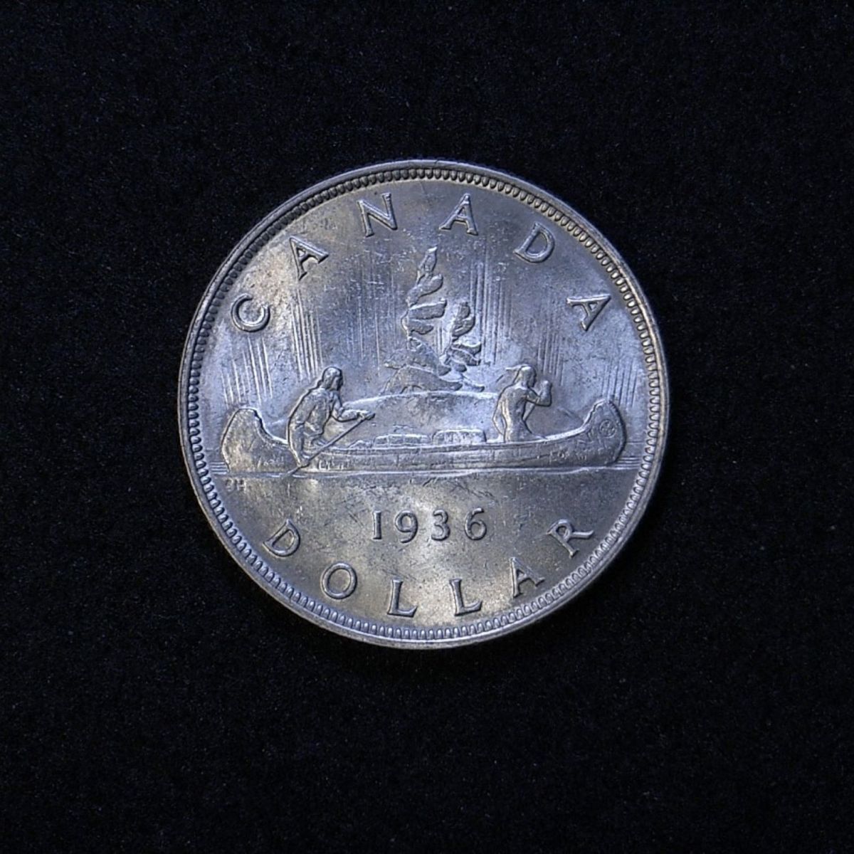 Canada Dollar 1936 reverse